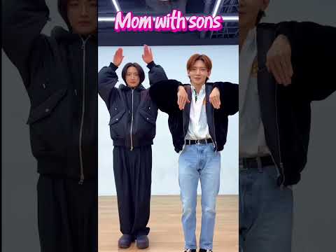 Mom vs. Dad: Dance Battle Showdown#ateez #shorts #kpop #fyp