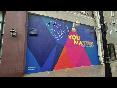 The Child Advocacy Center Debuts a New Downtown Mural