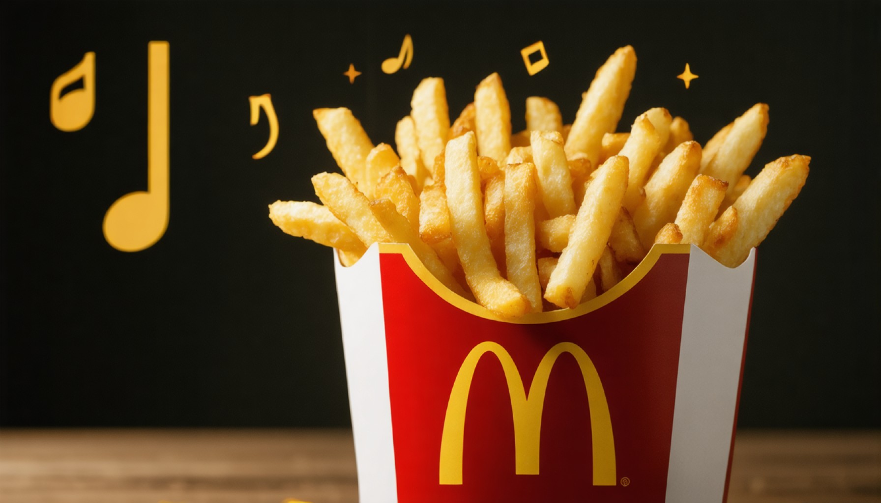 When McDonald’s Fries Meet Music Magic: A Unique Collab Lights Up the Internet